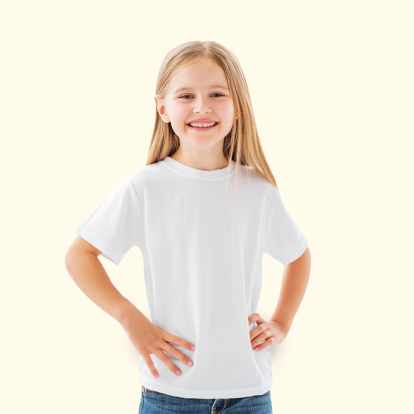 T-shirt blanc unisexe - Enfant