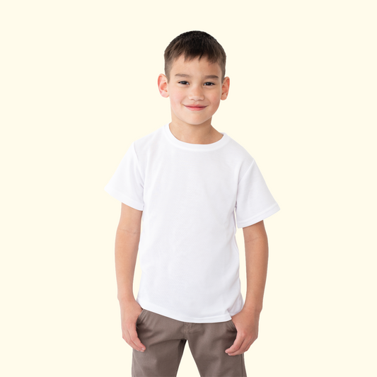 T-shirt blanc unisexe - Enfant